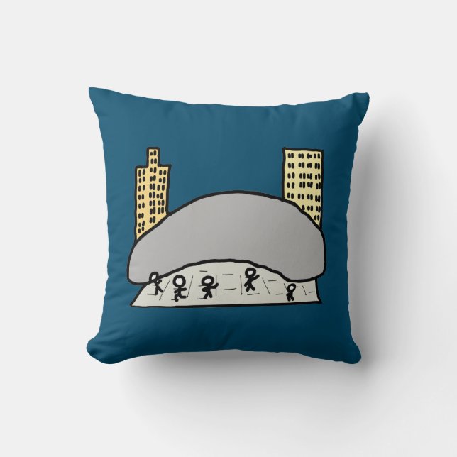 Chicago Bean Kudde (Framsida)