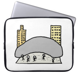 Chicago Bean Laptop Fodral