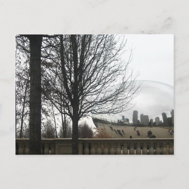 Chicago Bean Vykort (Framsida)