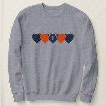Chicago Bears Heart Football Mörk