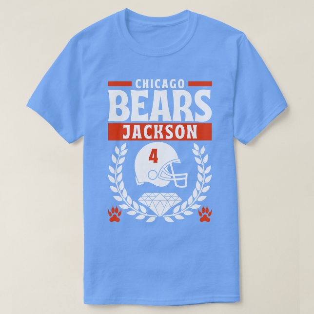 Chicago Bears Jackson 4 Edition T Shirt (Design framsida)
