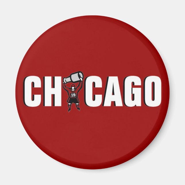 Chicago Blackhawks: Stanley Kopp Champions Magnet (Framsidan)