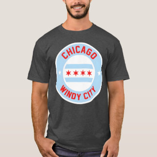 Chicago Blåsiga Staden T Shirt