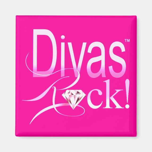 CHICAGO BLING - "Divas Sten!" Magnet (Framsidan)