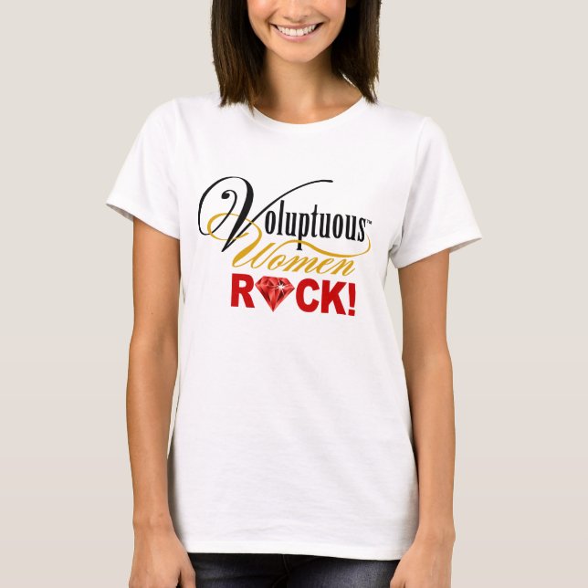CHICAGO BLING - "Voluptuous kvinnasten! ", Tee (Framsida)