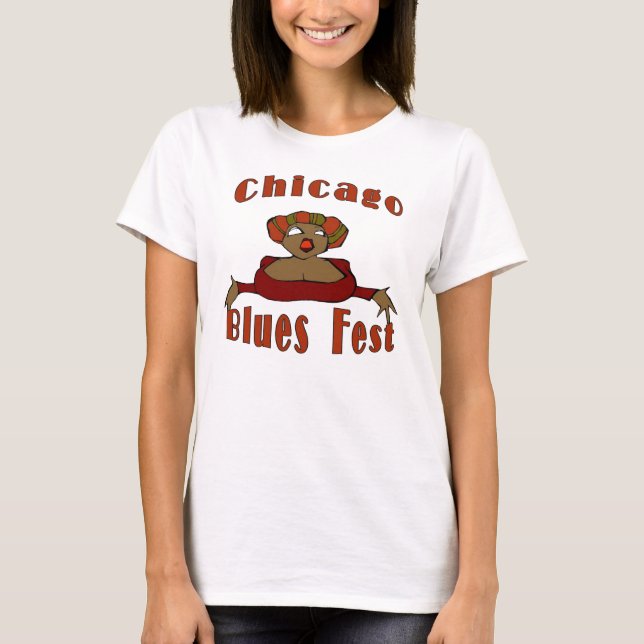 Chicago Blues Fest Tee (Framsida)