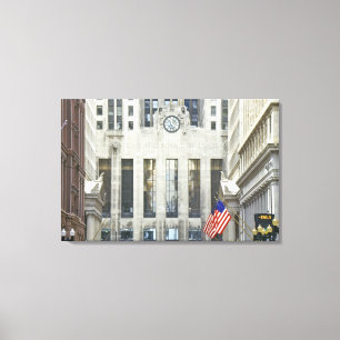"Chicago Board of Trade, Chicago, Illinois" Canvastryck