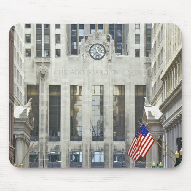 "Chicago Board of Trade, Chicago, Illinois" Musmatta (Framsidan)