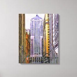 Chicago Board of Trade - Rectangular Canvas Art