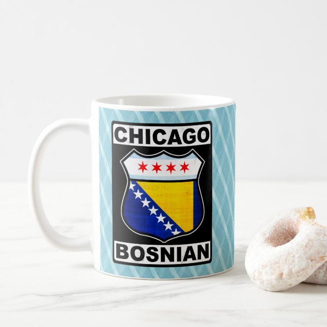 Chicago Bosnian American Kaffemugg (Med munk)