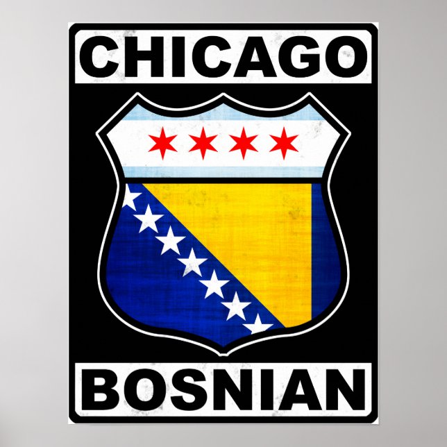 Chicago Bosnian American Poster (Framsidan)