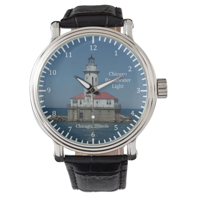 Chicago Breakwater Light watch Armbandsur (Framsida)