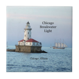 Chicago Breakwater Light & Windy II tile Kakelplatta
