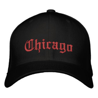 Chicago Broderad Hatt Keps