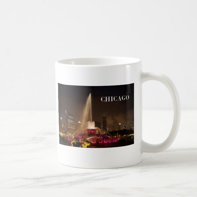 CHICAGO Buckingham fontän (St.K) Kaffemugg (Höger)