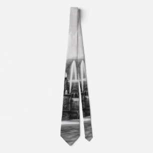 Chicago Buckingham Grayscale Neck Tie Slips