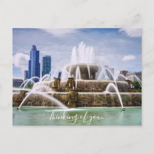 Chicago Buckingham Tänker på dig vykort