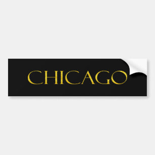 CHICAGO Bumper-etikett Bildekal
