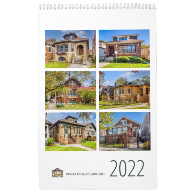Chicago Bungalow Association's 2022 Calendar Kalender (Omslag)