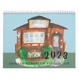 Chicago Bungalow Association's 2023 Calendar Kalender
