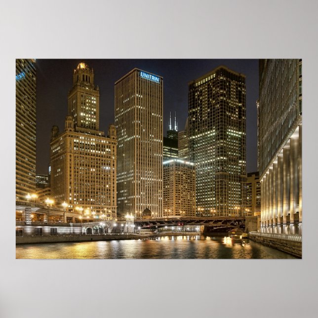 Chicago by Night poster (Framsidan)