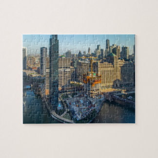Chicago Byggnad Jigszawa Puzzle Pussel