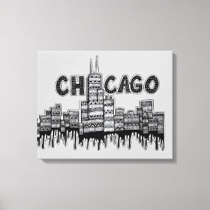 Chicago Canvastryck