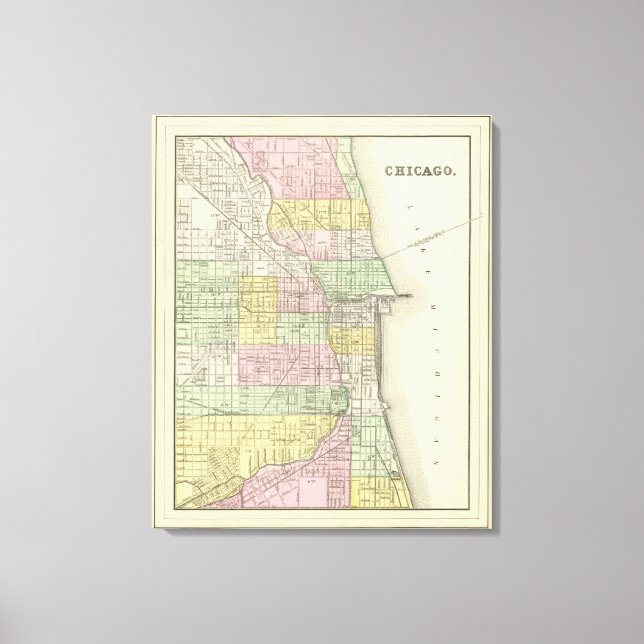 Chicago Canvastryck (Framsida)