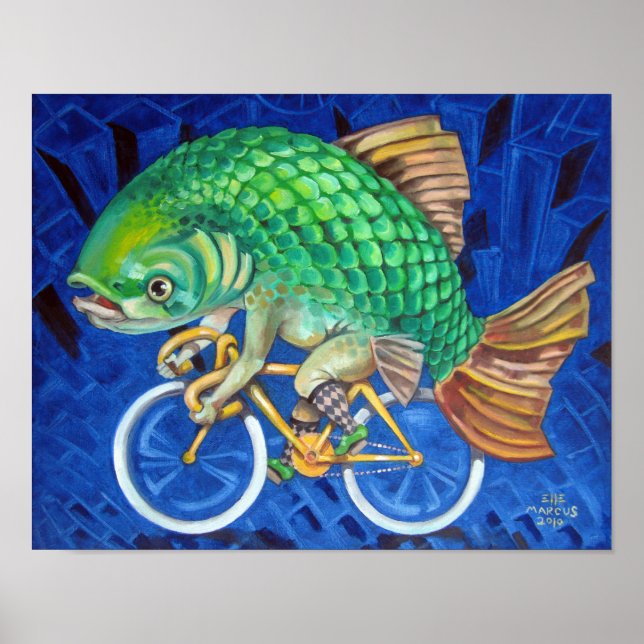 Chicago Carp Poster (Framsidan)
