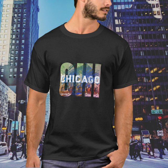 Chicago CHI Graphic T-Shirt (Skapare uppladdad)