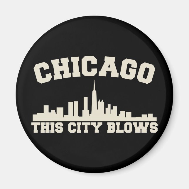 Chicago: City Blows Magnet (Framsidan)
