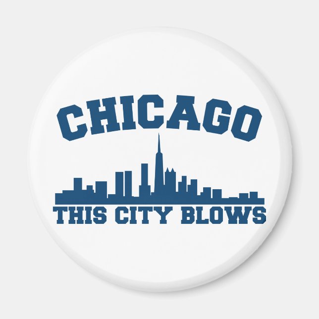 Chicago: City Blows Magnet (Framsidan)