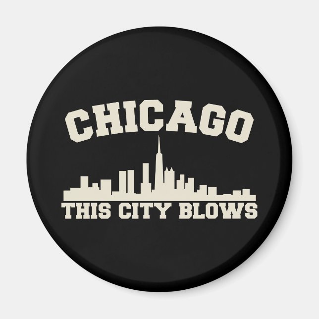 Chicago: City Blows Magnet (Framsidan)