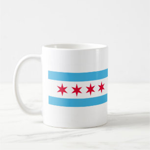 Chicago City Flag Kaffe Mugg