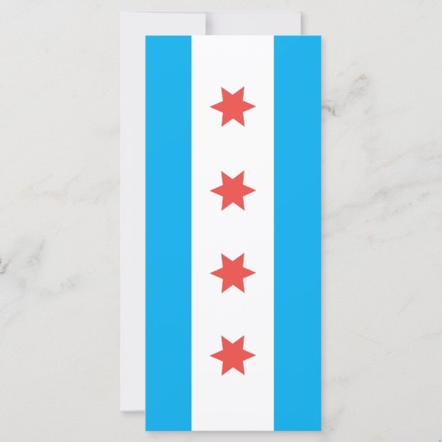 Chicago City flagga (Framsida)