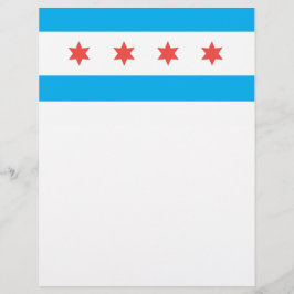 Chicago City flagga