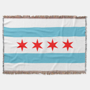 Chicago City flagga Filt