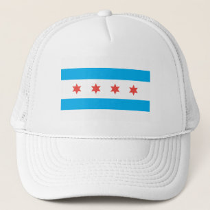 Chicago City flagga Keps