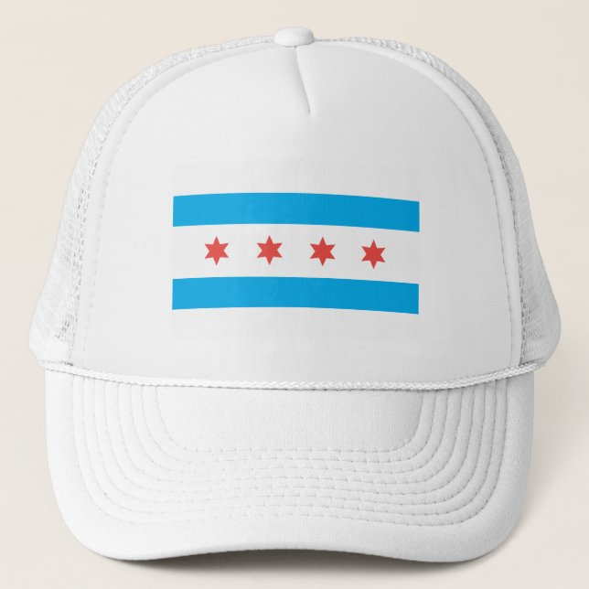 Chicago City flagga Keps (Framsida)