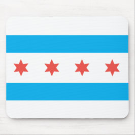 Chicago City flagga Musmatta