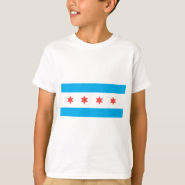 Chicago City flagga T Shirt