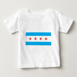 Chicago City flagga T Shirt