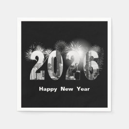 Chicago City New Year 2026 Pappersservett