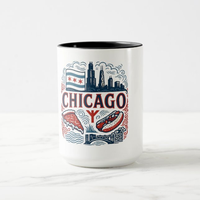 Chicago City pride Mugg (Center)