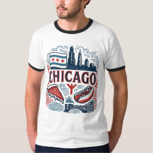 Chicago City pride T Shirt