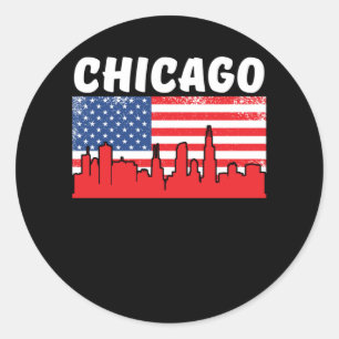 CHICAGO CITY RUNT KLISTERMÄRKE