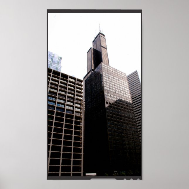 Chicago Cityscape 4 Poster (Framsidan)