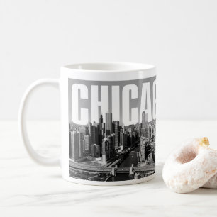 Chicago Cityscape Kaffemugg