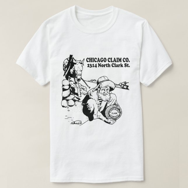 Chicago Claim Company Restaurang T Shirt (Design framsida)