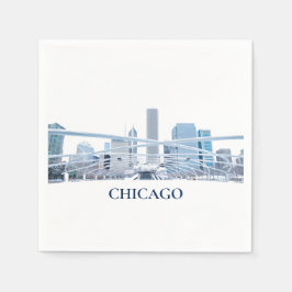 Chicago Cocktail Napkin Pappersservett